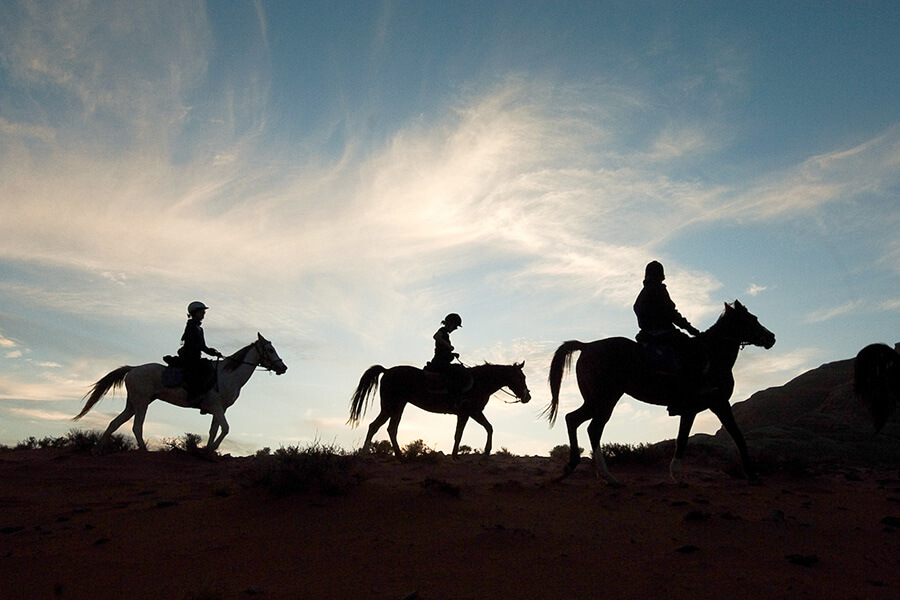 horse riding in Amman