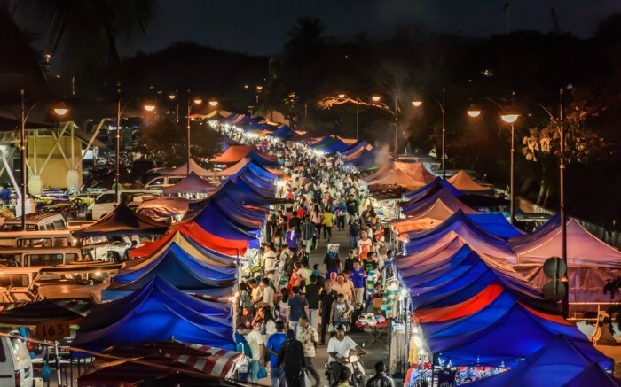 night markets in Langkawi