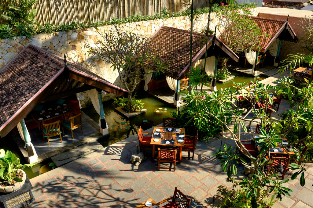Villa Maya Restaurant in Kovalam