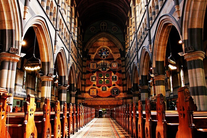 Inside St. Paul's Cthedral