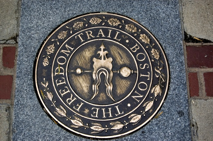 The Freedom Trail in Boston