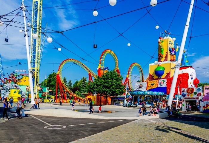 Prater Park in Vienna