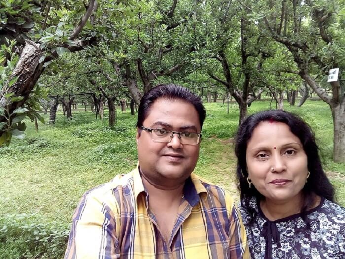 rakesh and his wife to sightseeing in gulmarg