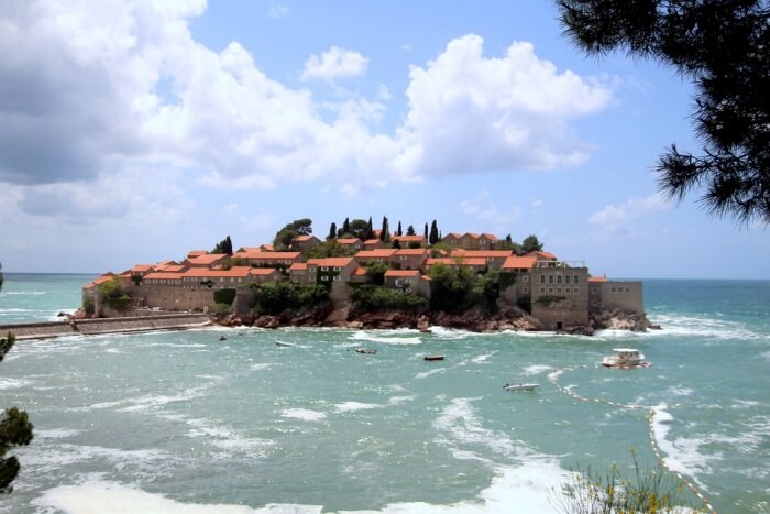 Sveti Stefan Beach