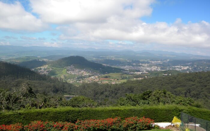 View of the city from Doddabetta Pea
