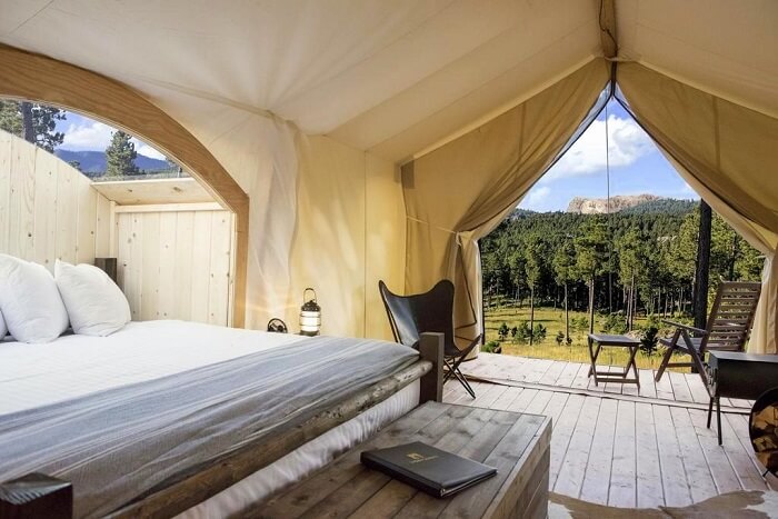Glamping in Rushmore America