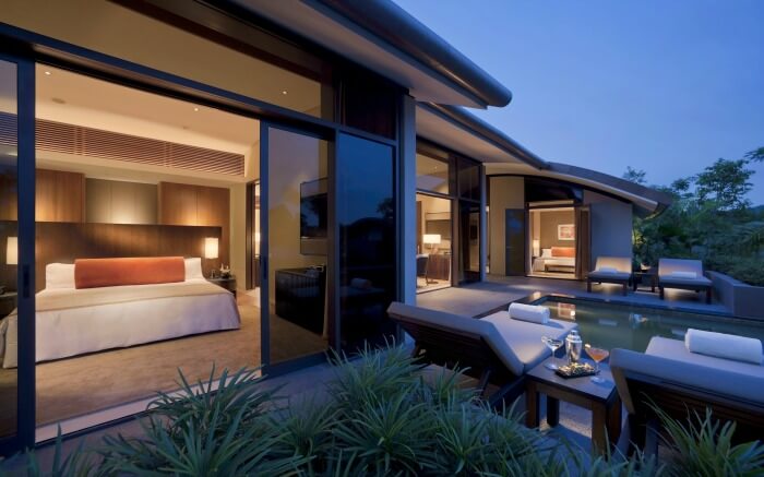 Capella Hotel in Sentosa Island