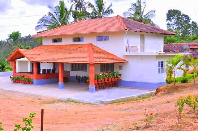 a small Karnataka traditional style homestay