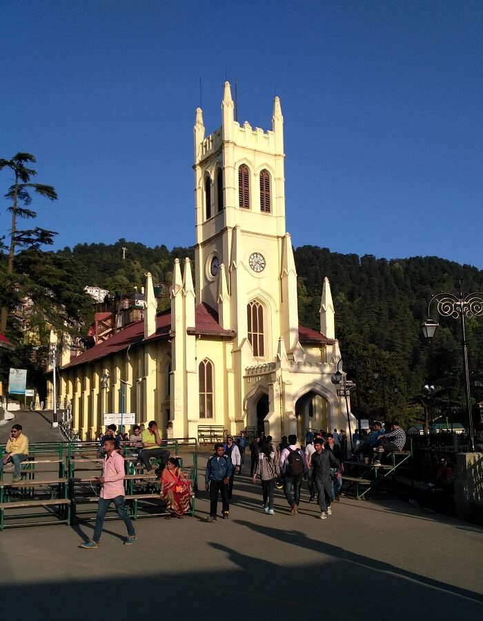 shish at christ church shimla