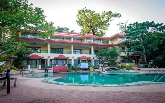 Picture perfect view of Richie Rich Resorts in Matheran in Maharashtra