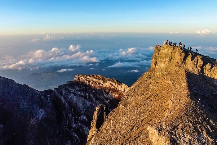 go on a trekking trip to mount agung