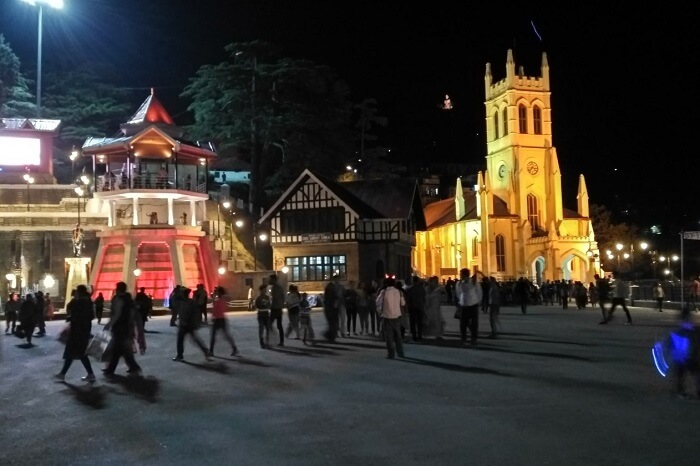 shish at mall road in shimla