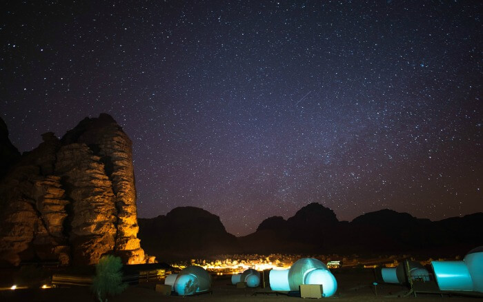 A night in Wadi Rum