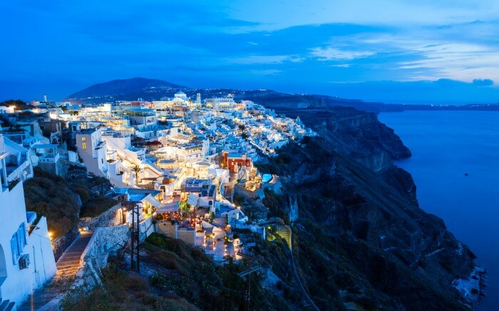An evening in Imerovigli