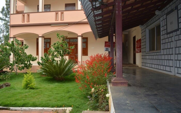 Corridor view of Twinkle Homes in Yercaud