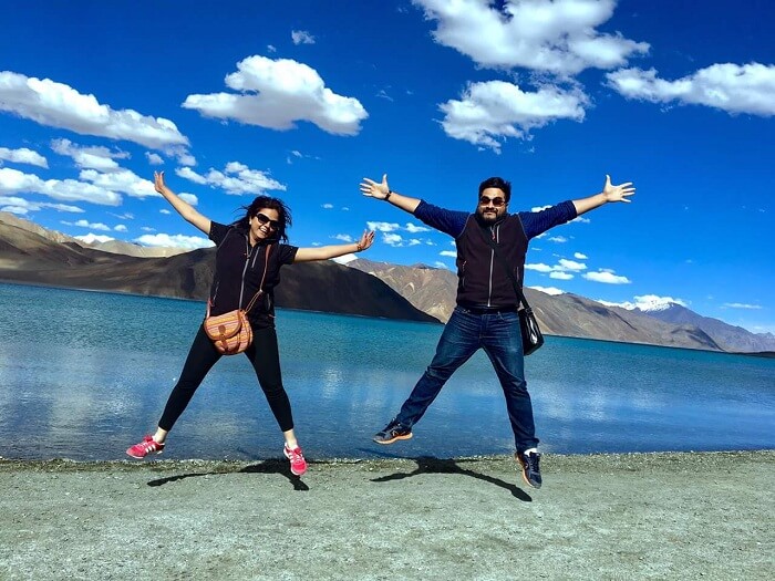 Pangong Lake in Ladakh