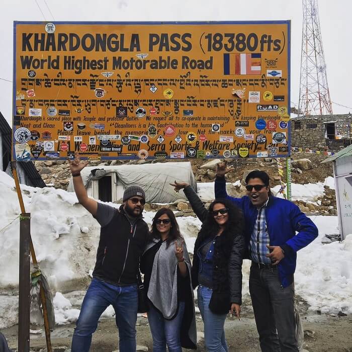 khardongla pass in ladakh