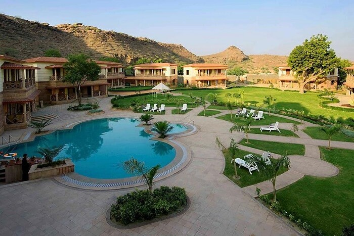 Marugarh Venture Resort Jodhpur pool