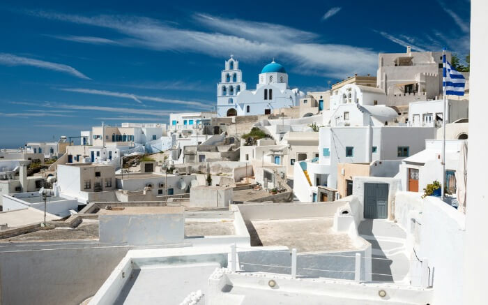Pyrgos Village in Santorini