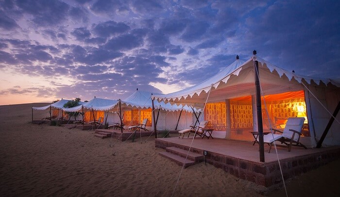 Samsara Resort Jodhpur tents