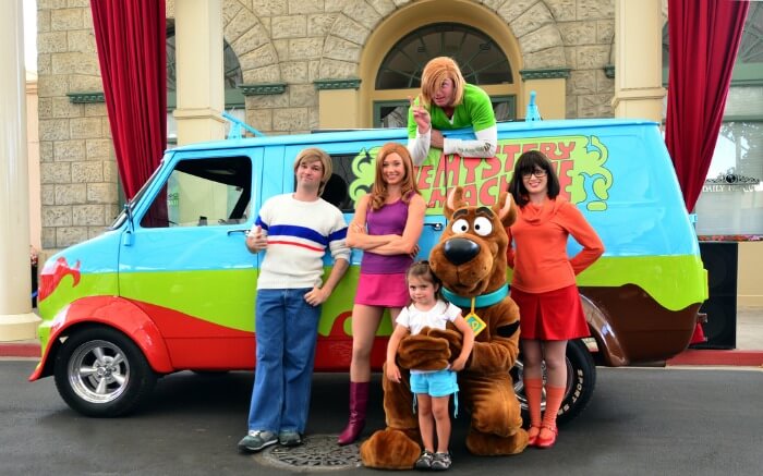 Lampe Scooby-Doo Band World Tour - Avenue Of The Stars - Résine - Occasion