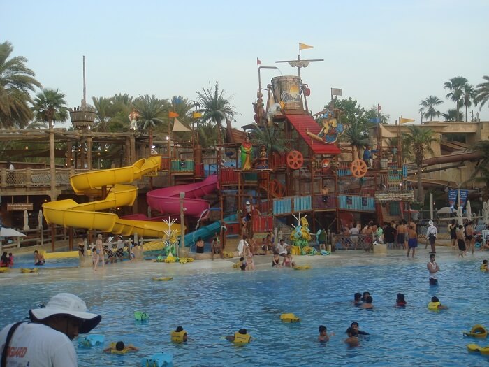 waterr ides in wild wadi