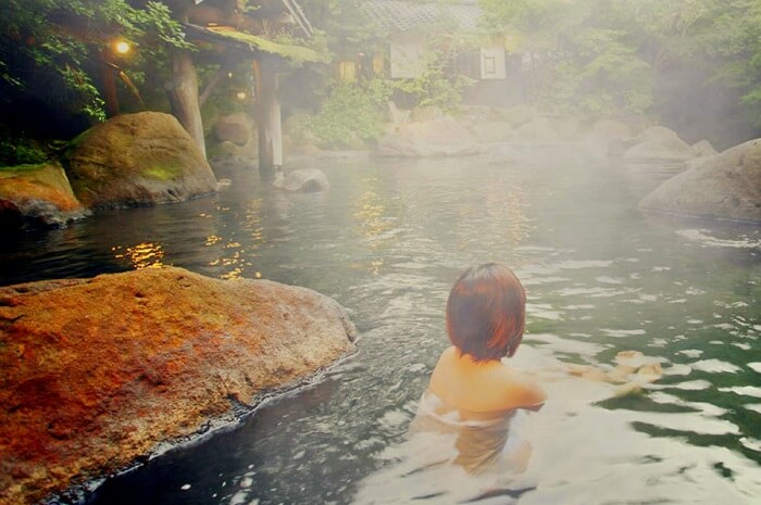 take a dip in hot water springs in sikkim