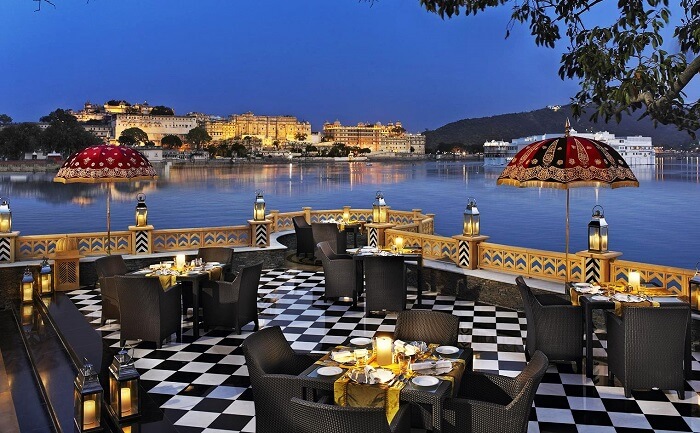 romantic restaurants Udaipur