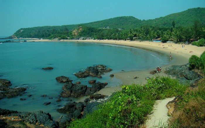 Half Moon Beach in Gokarna