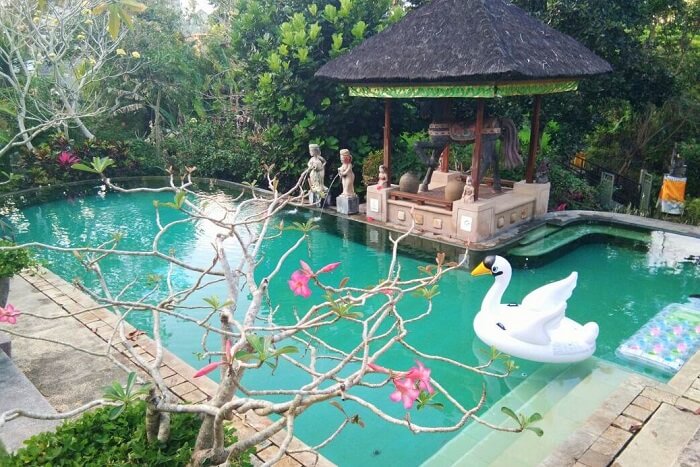 Alam Puri Art and Museum bali private pool