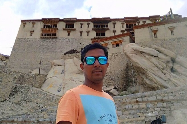 ninad at spituk monastery