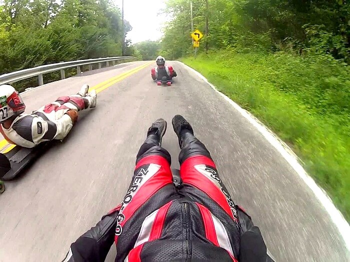 street luging adventure sports