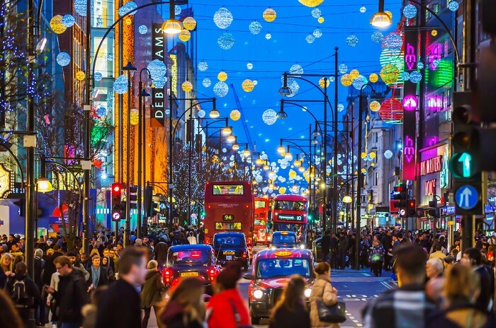 Shopping In London Christmas Markets