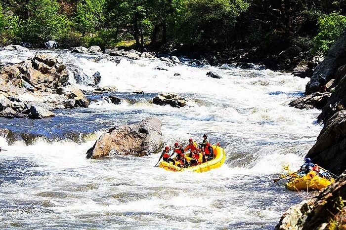 Rafting At Tuolumne River