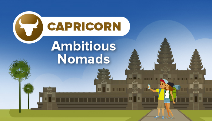 CAPRICORN ambitious nomads