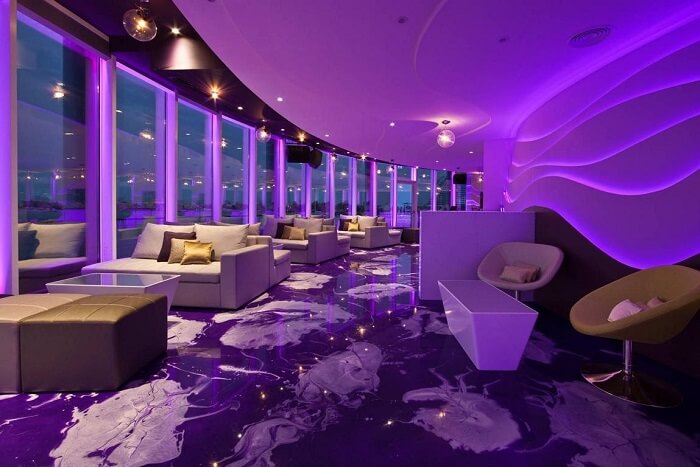 catch up great views from the 360 Lounge