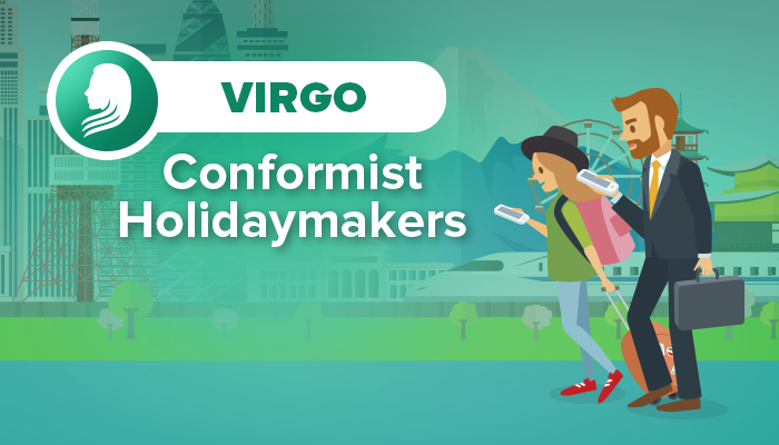 VIRGO conformist holidaymakers