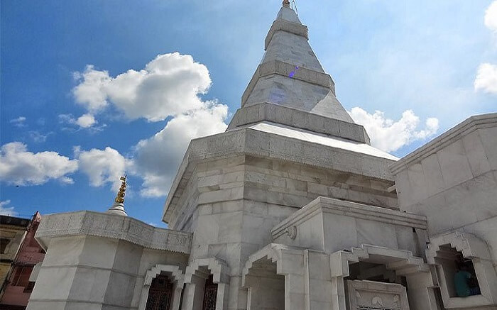 A view of Anandamayi Ashram in Haridwar