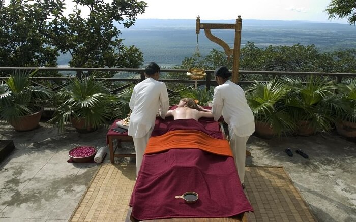 Ananda in the Himalayas spa