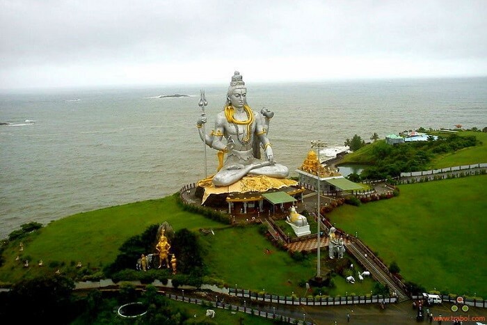 Behold The Glory Of Shiva Emerging From The Sea in Gokarna