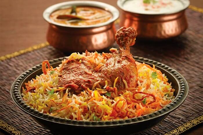 have biryani at Cafe Bahar