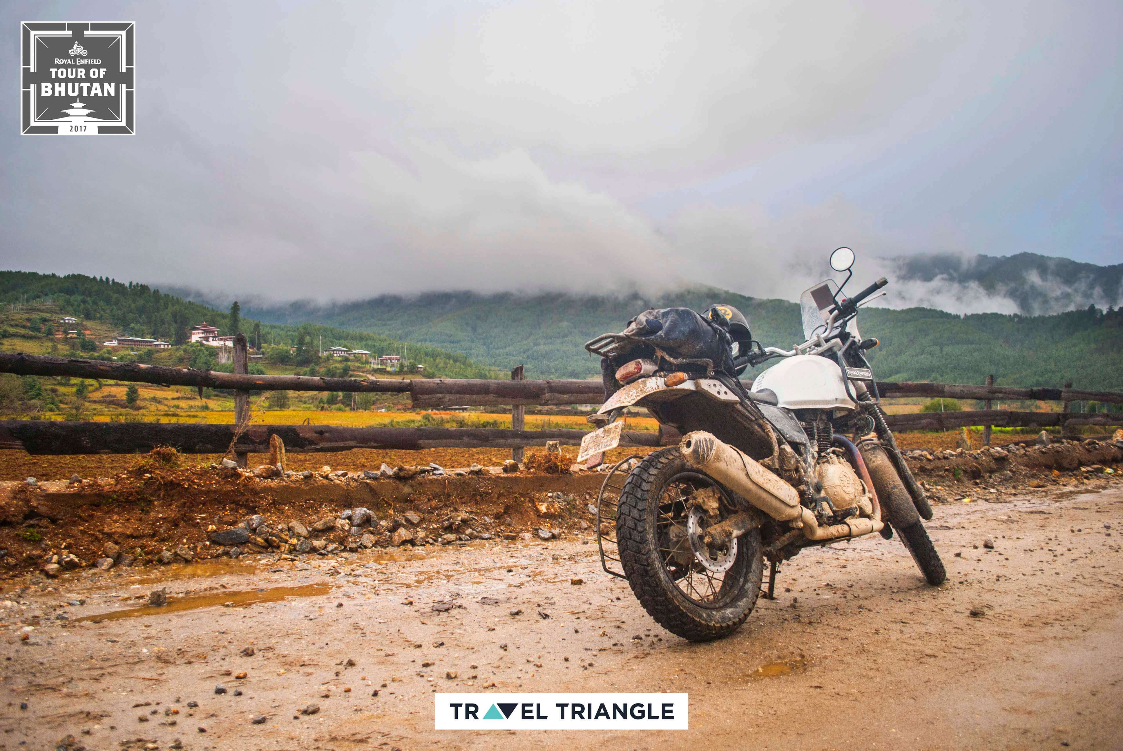 Phobjikha to Bumthang: siddharth's bike in bhutan