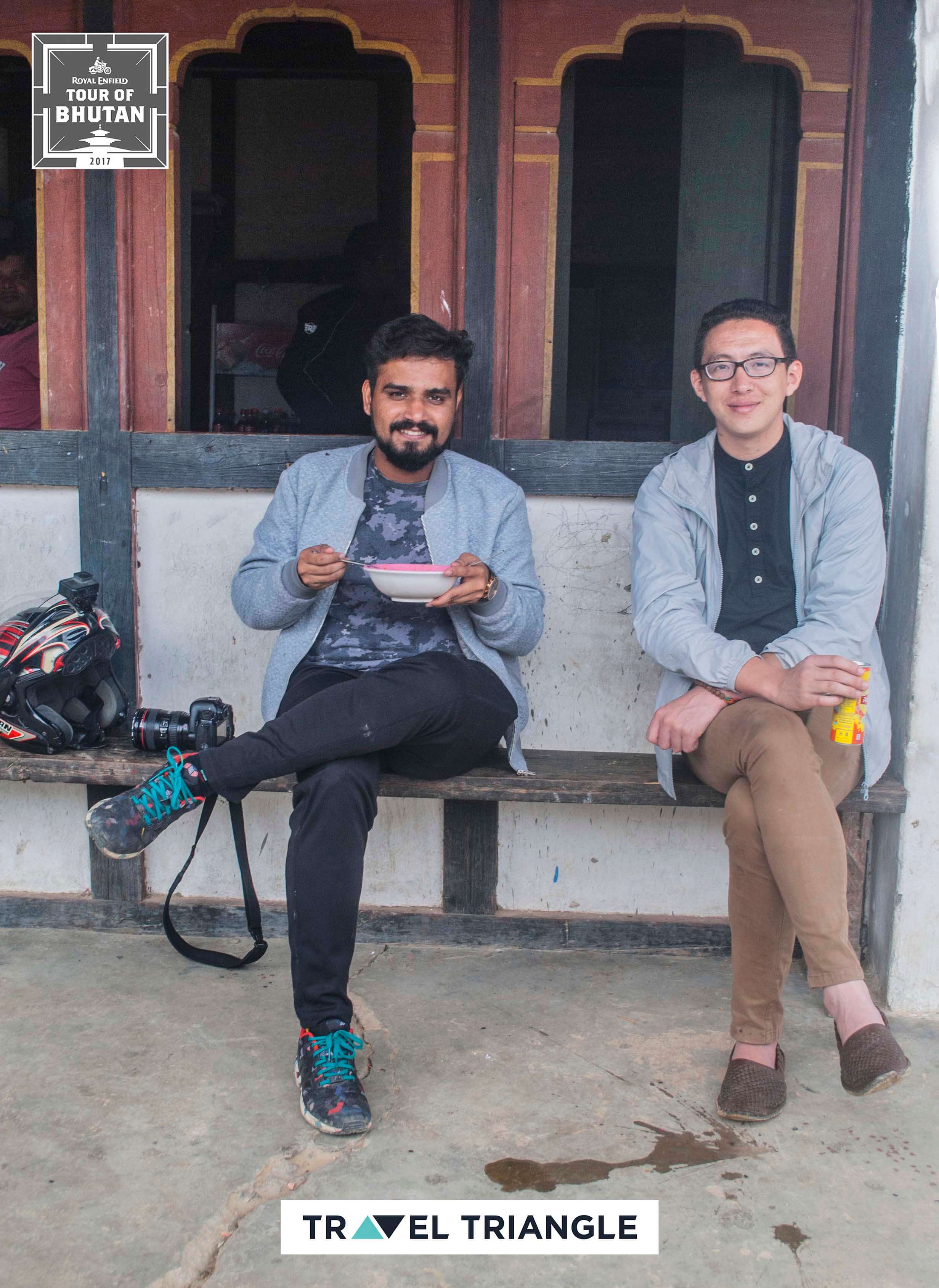 Mongar to Trashigang: chilling with the riders