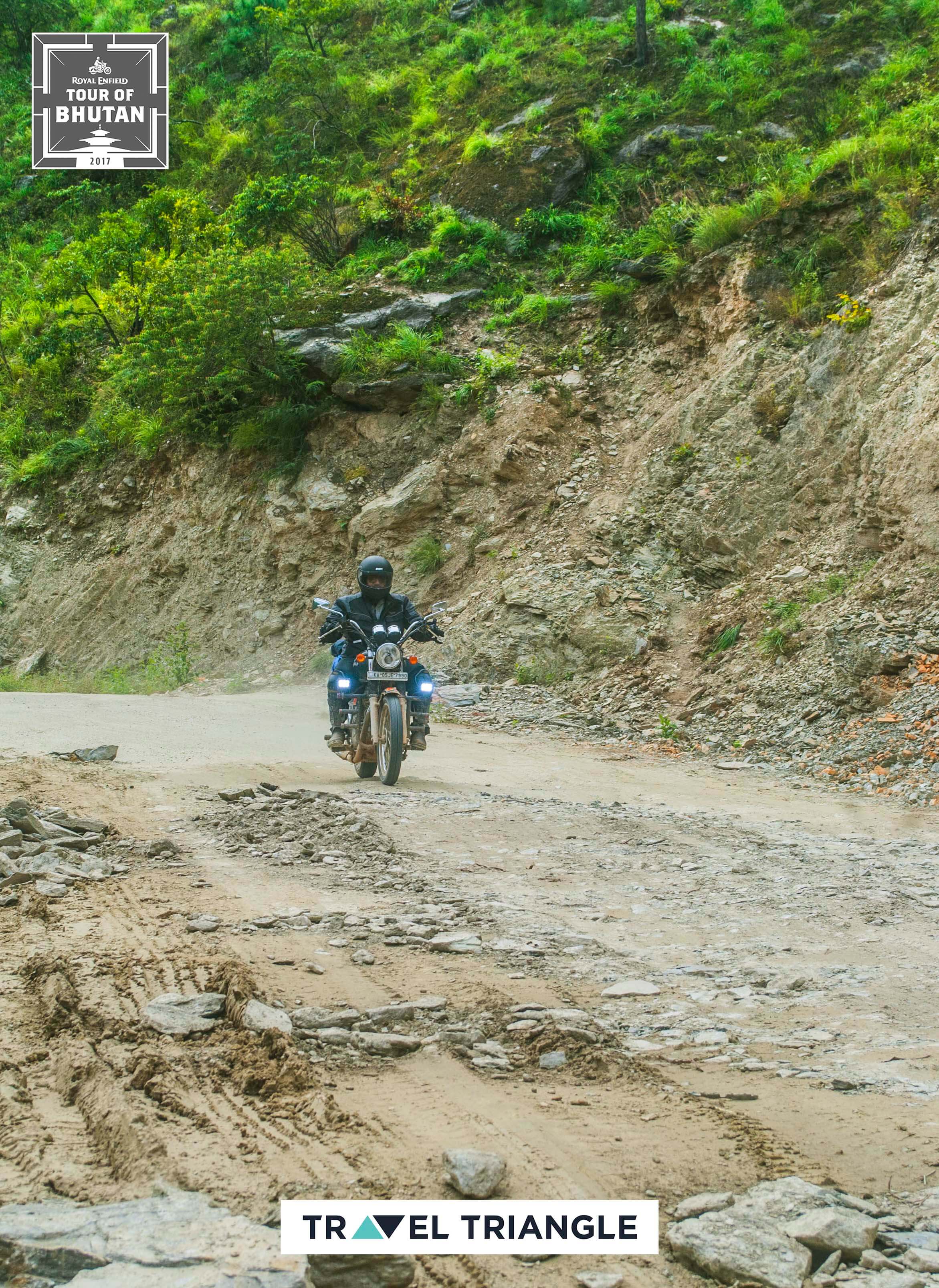 Mongar to Trashigang: riding through curvy roads