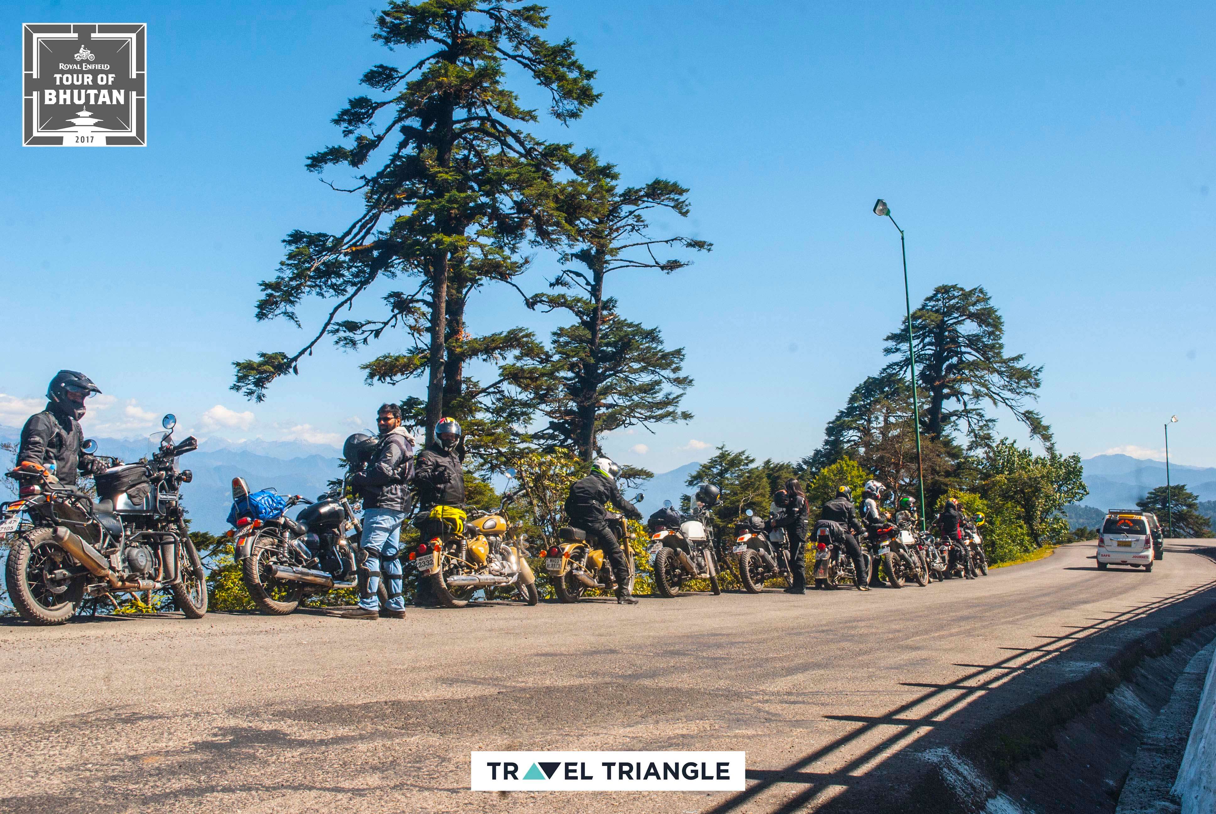 Thimphu to Punakha: the riders