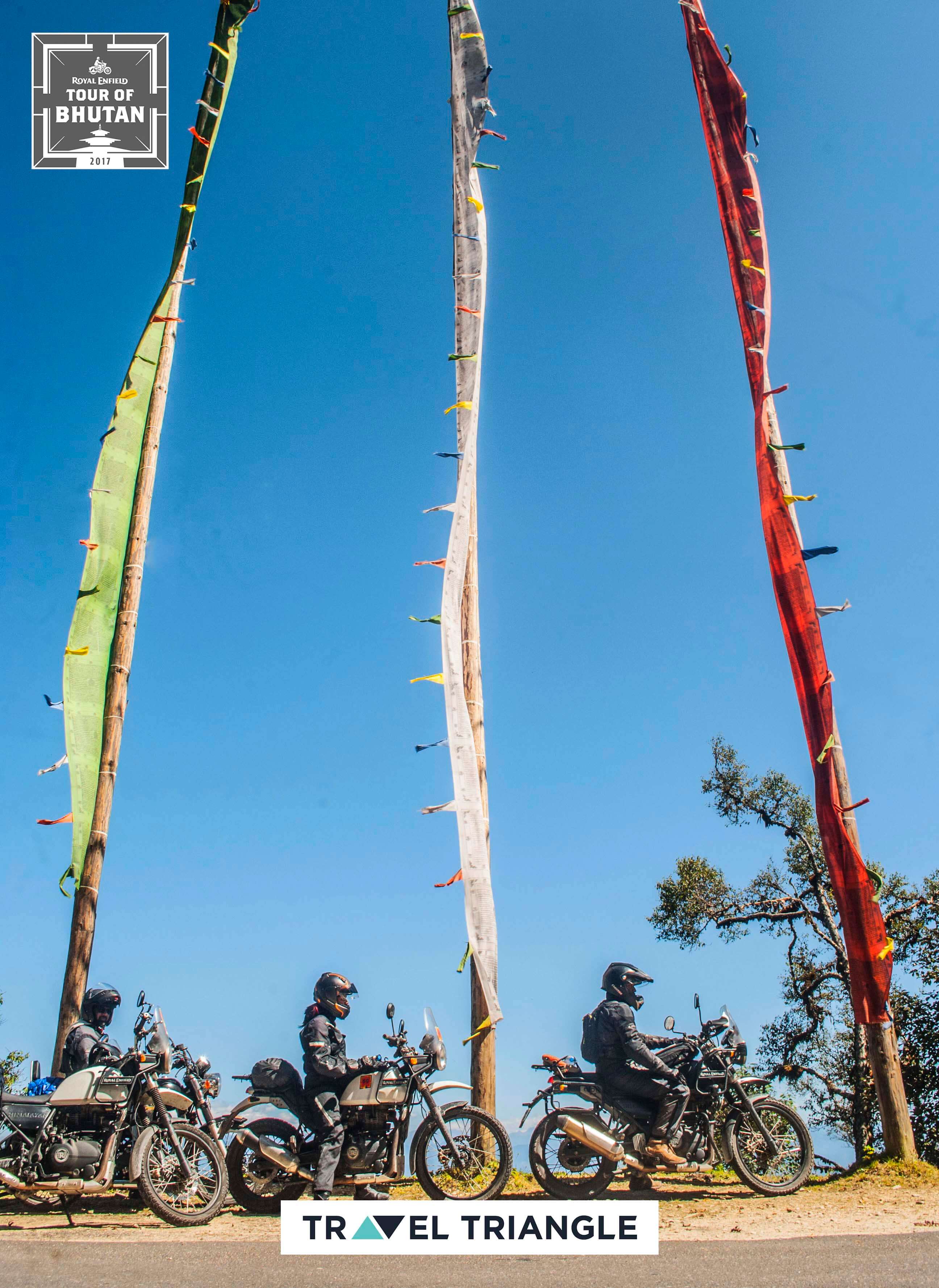 Thimphu to Punakha: the riders of the trip