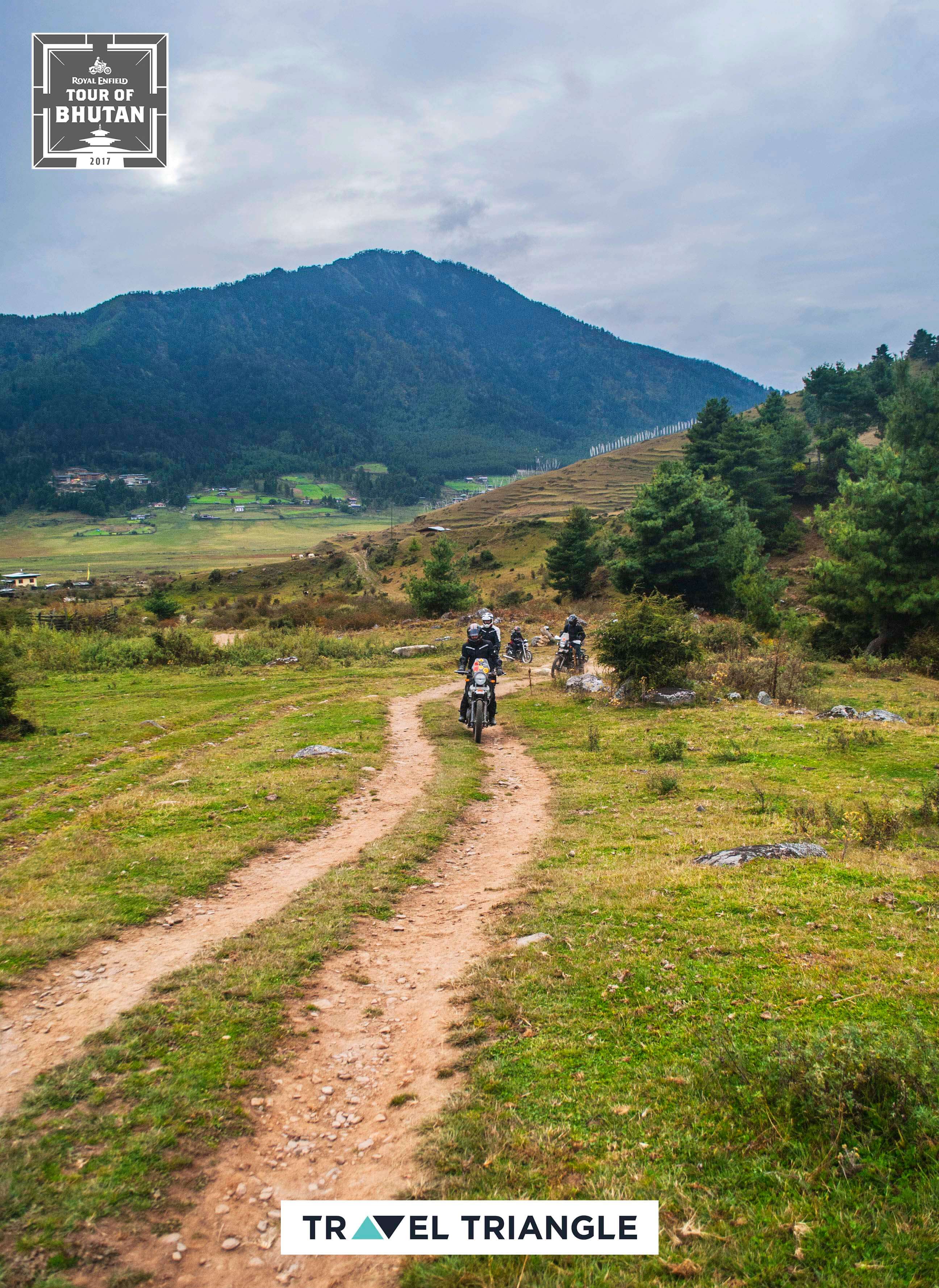 Punakha to Phobjikha: offroading in farms, hills