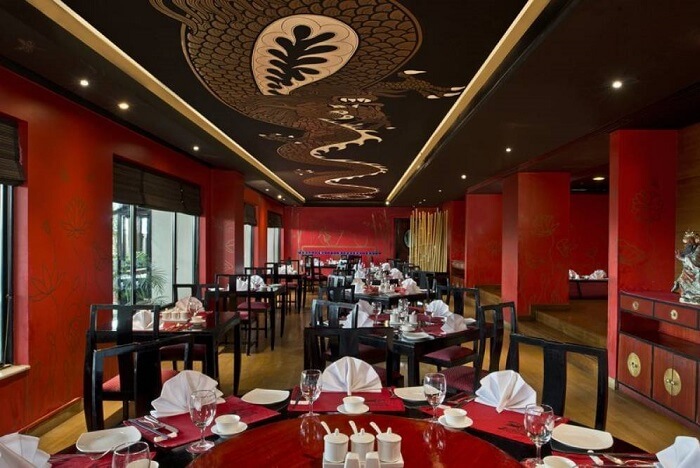 have a chinese meal at Dragon House