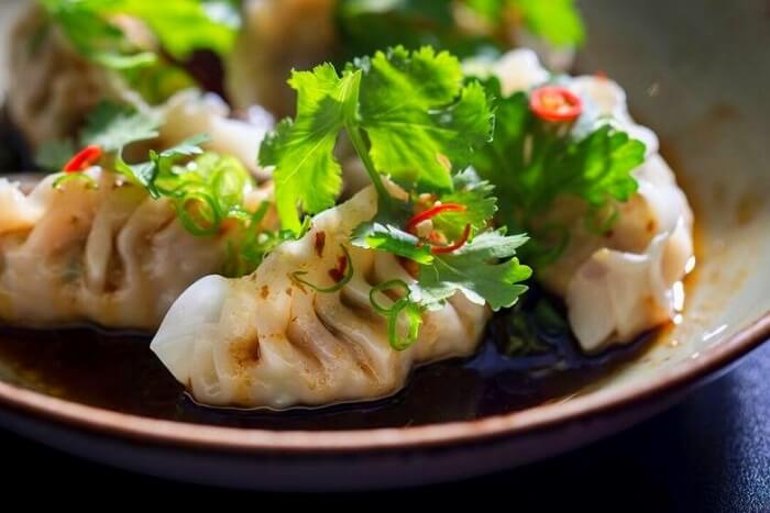 enjoy authentic dumplings at the Dumpling Festival