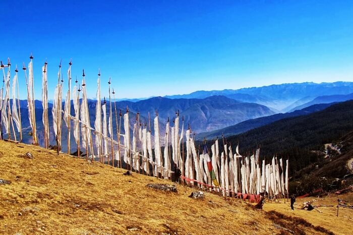 The Cheli La Pass in Bhutan